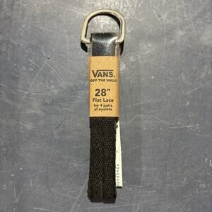 Vans Off The Wall Black 28” Flat Laces Shoelaces NEW